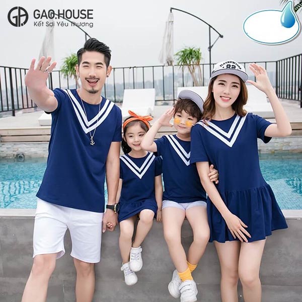 Áo váy gia đình Gạo House GF1870021