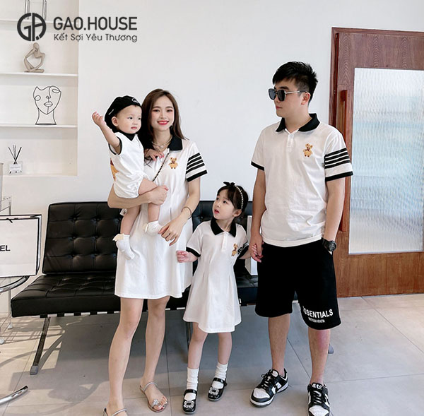 Áo váy gia đình Gạo House GF1870006