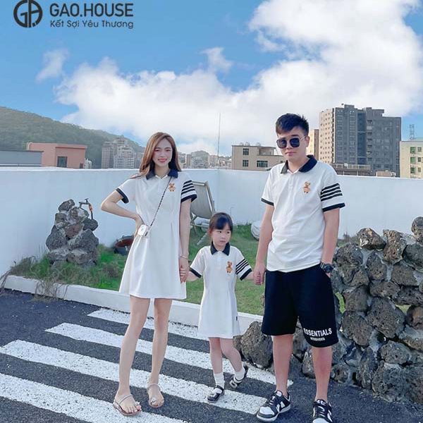 Áo váy gia đình Gạo House GF1870006