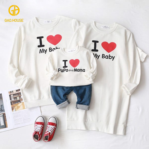 Áo gia đình mùa đông Gạo House GF1990010