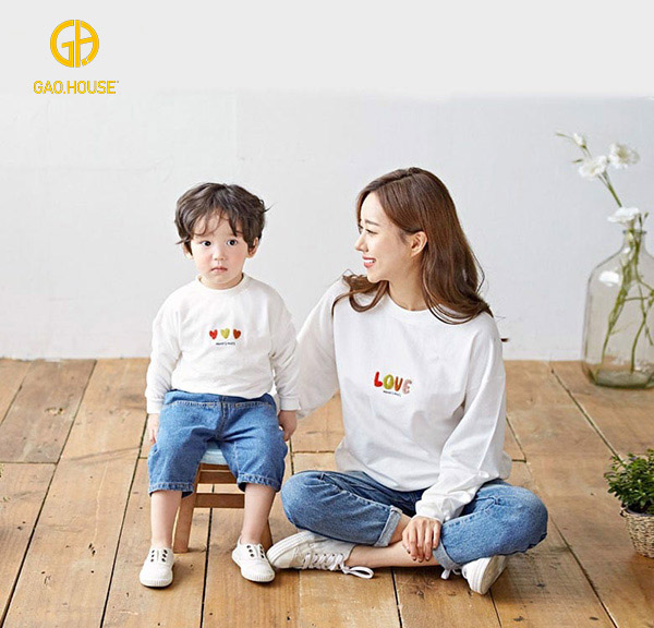 Áo gia đình mùa đông Gạo House GF1990021
