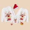 Áo sweater gia đình Giáng Sinh Merry Christmas GF1824110