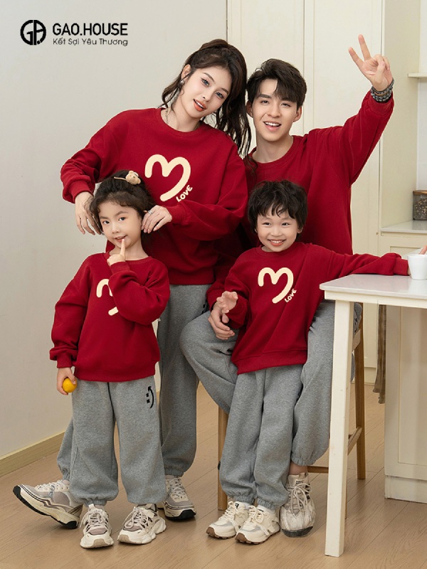 Đồng phục gia đình mùa đông