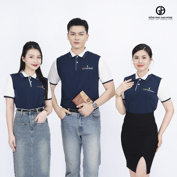 Đồng Phục Công Ty Vinhomes Xanh Đen Chuyên Nghiệp