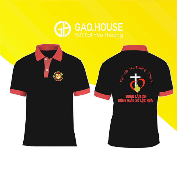 in áo đồng phục công giáo
