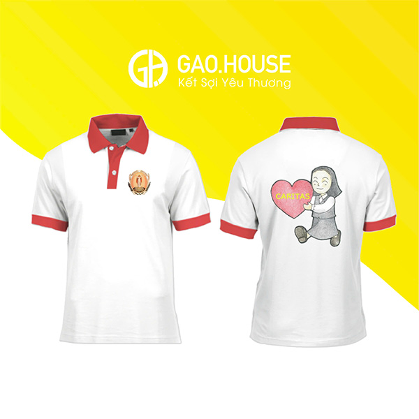 may áo đồng phục công giáo