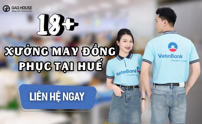 xưởng may in đồng phục công ty tại Huế