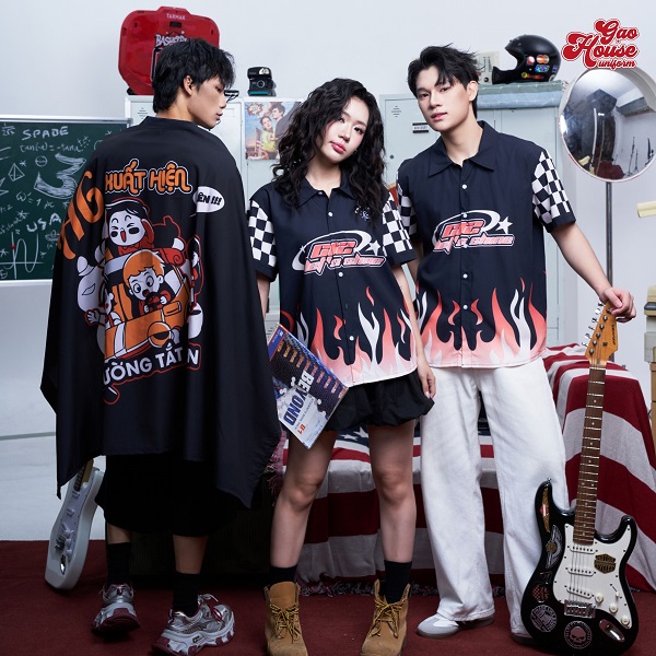 áo sơ mi lớp giá rẻ