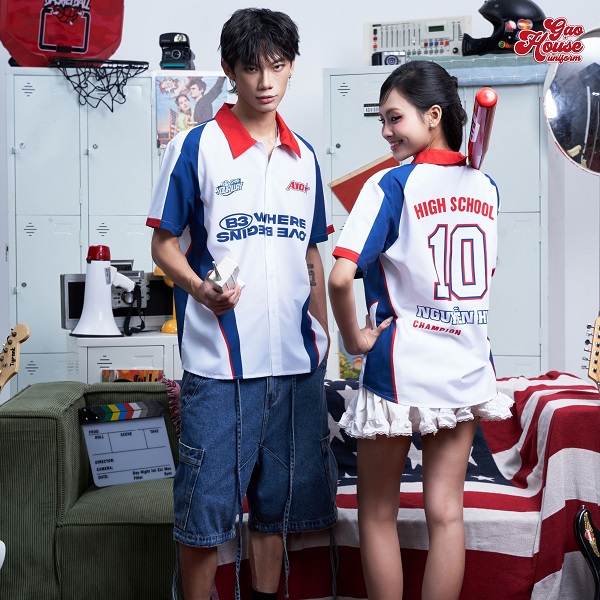 đồng phục áo lớp sơ mi